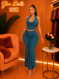 Rosa Skirt Set Teal