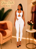 Halo Hour Jumpsuit - White