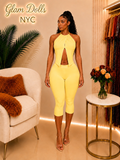 Haute Girl Set - Yellow