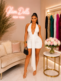 Bella Luxe Dress - White
