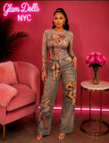 Teddy Denim Set